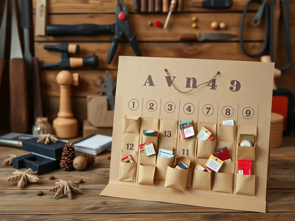 Kalendarz adwentowy dla mężczyzn – pomysły i inspiracje DIY